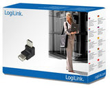 LogiLink USB 2.0 A/A USB 2.0-A Sort