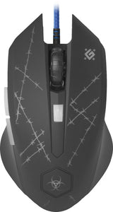 Defender Forced GM-020L mus Spil Ambidextrous USB Type-A Optisk 3200 dpi
