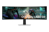 Samsung S49DG910SU computerskærm 124,5 cm (49") 5120 x 1440 pixel Dual QHD OLED Sølv
