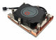 Dynatron J-5 Processor Luftkøler 8 cm Sort, Kobberfarve 1 stk