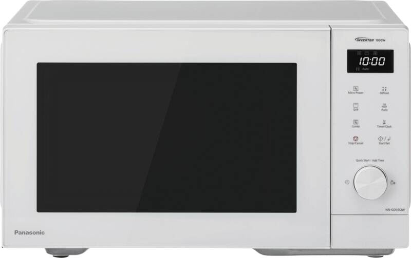 Panasonic NN-GD34QWEPG mikrobølgeovn Grå, Hvid Grill mikroovn Bordplade 23 L 1000 W