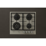 Whirlpool AKTL 629/S Sølv Indbygget Gaskomfur 4 zone(s)