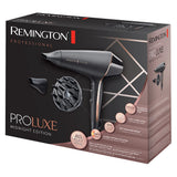 Remington PROLuxe Midnight Edition hårtørrer 2400 W Sort, Guld