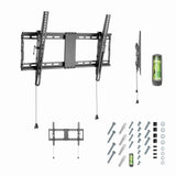 Gembird WM-80T-01 tv-beslag 2,03 m (80") Sort, Stål