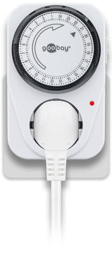 Goobay 51276 elektronisk tæller Hvid Daglig timer