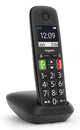 Gigaset E290A Analog/DECT-telefon Nummervisning Sort