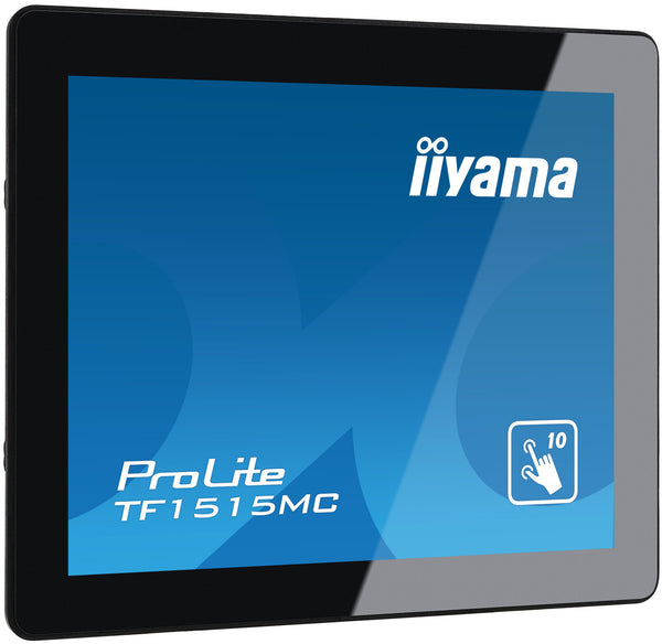 iiyama TF1515MC-B2 computerskærm 38,1 cm (15") 1024 x 768 pixel XGA LED Berøringsskærm Sort