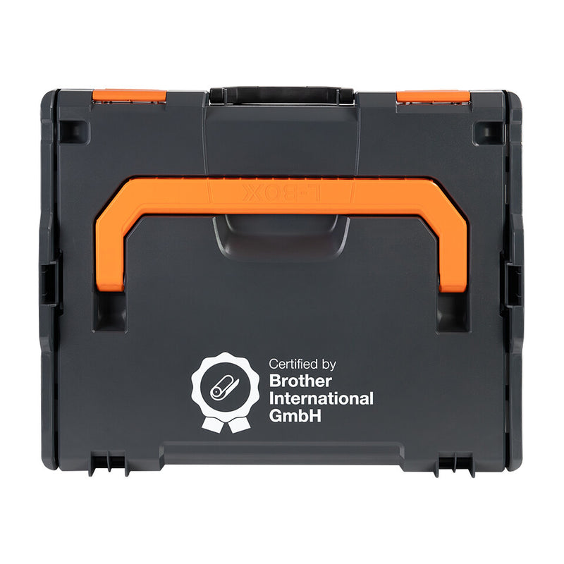 Brother ZPTOUCHLBOXXKOMPL transportkasse til udstyr Taske med hård skal Sort, Orange