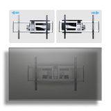 StarTech.com 100AP1-TV-WALL-MOUNT tv-beslag 2,54 m (100") Sort