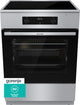Gorenje GEIT6C60XPG Fritstående komfur Elektrisk Zone induktionskogeplade Rustfrit stål