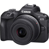 Canon EOS R100 + RF-S 18-45mm F4.5-6.3 IS STM + RF-S 55-200mm F5-7.1 IS STM Kit MILC 24,1 MP CMOS 6000 x 4000 pixel Sort