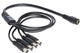DeLOCK 83287 el-ledning Sort 0,5 m