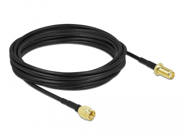 DeLOCK 90448 koaxial kabel LMR100 7,5 m SMA Sort