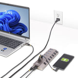 StarTech.com 5G7AIBS-USB-HUB-EU interface hub USB 3.2 Gen 1 (3.1 Gen 1) Type-B 5000 Mbit/s Grå