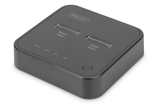 Digitus DA-71545 dockingstation Ledningsført USB 3.2 Gen 2 (3.1 Gen 2) Type-C Sort
