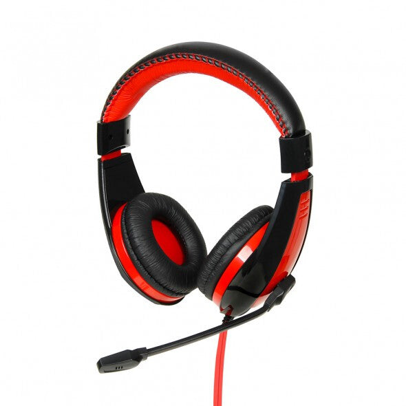 iBox SHPI1528MV hovedtelefoner/headset Ledningsført Spil Sort, Rød