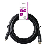 Deltaco DP8K-1050-LSZH DisplayPort kabel 5 m Sort