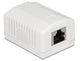 DeLOCK 86196 stikkontakt RJ-45 Hvid