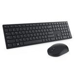 DELL KM5221W tastatur Mus inkluderet Kontor RF trådløst QWERTY US International Sort