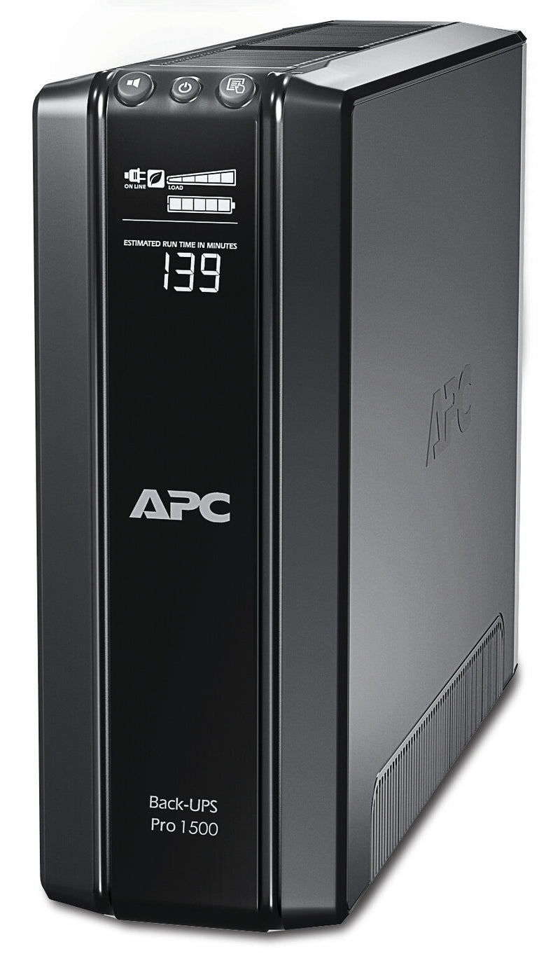 APC Back-UPS Pro UPS-enhed Interaktivt indgangsstik 1,5 kVA 865 W 10 AC stikkontakt(er)
