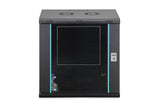 Digitus DN-37109 stativ 12U Vægmonteret stativ Sort