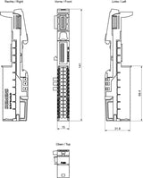 Siemens 6ES7193-6BP20-0DA0 elektrisk kontakt