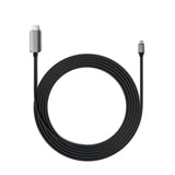 Satechi ST-YH8KCM USB grafisk adapter 7680 x 4320 pixel Sort, Sølv