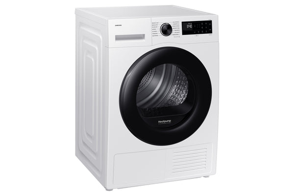 Samsung DV90DG52A0AELE tørretumbler Fritstående Front-læsning 9 kg Hvid