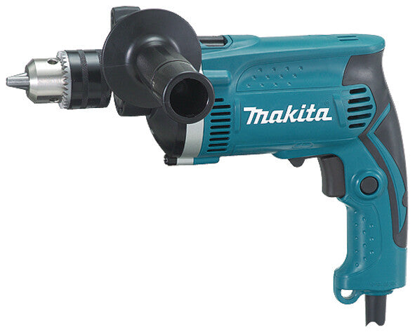Makita HP1630K bor 3200 rpm Nøgle 2,1 kg Sort, Blå