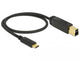 DeLOCK 83674 USB-kabel USB 3.2 Gen 2 (3.1 Gen 2) 0,5 m USB C USB B 10 Gbit/sek. Sort