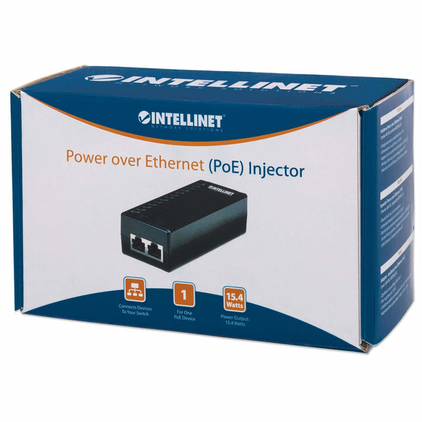 Intellinet 524179 PoE adapter Hurtigt ethernet 52 V