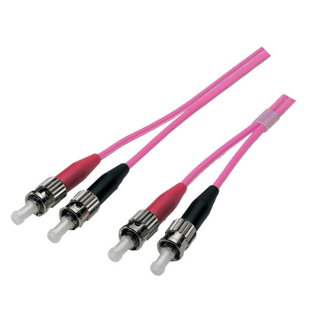 EFB Elektronik O0348.2 InfiniBand og fiberoptisk kabel 2 m ST Lilla