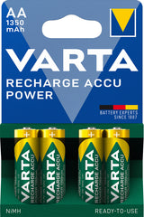 Varta Ready2Use HR06 1350 mAh Genopladeligt batteri AA Nikkel-Metalhydrid (NiMH)