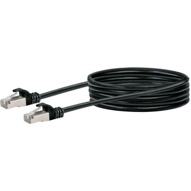 Schwaiger CKB6025 053 netværkskabel Sort 2,5 m Cat6 SF/UTP (S-FTP)