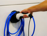 go-e CH-002-08-01 kabelorganisator Væg Kabelholder Sort 1 stk