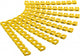 Goobay 72518 kabelmarkering Gul PVC 90 stk