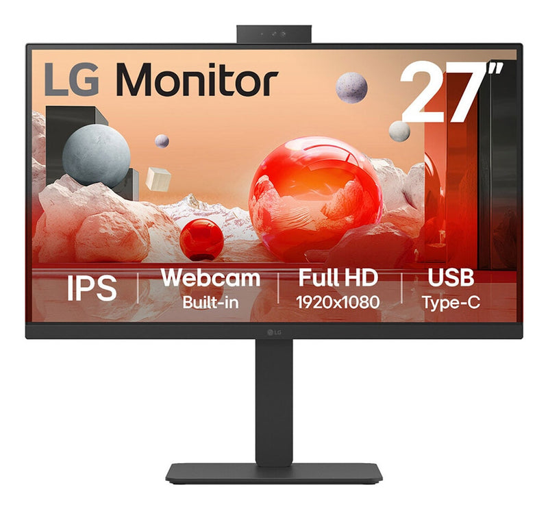 LG 27BA850-B computerskærm 68,6 cm (27") 1920 x 1080 pixel Fuld HD Sort