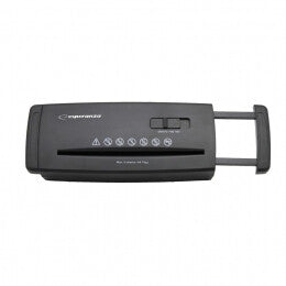 Esperanza EN104 papirmakulator Stribe makulering 22 cm Sort