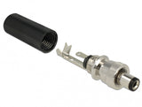 DeLOCK 89914 kabelsamler DC Sort, Nikkel