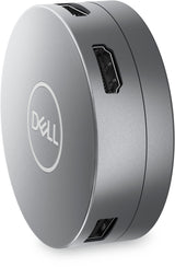 DELL DA305 Ledningsført USB 3.2 Gen 2 (3.1 Gen 2) Type-C Sølv