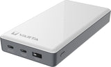 Varta Energy 20000 Lithium polymer (LiPo) 20000 mAh Sort, Hvid