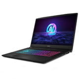 MSI Katana A17 AI B8VF-866 AMD Ryzen™ 7 8845HS Laptop 43,9 cm (17.3") Fuld HD 16 GB DDR5-SDRAM 1 TB SSD NVIDIA GeForce RTX 4060 Wi-Fi 6E (802.11ax) Windows 11 Home Sort