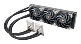 Silverstone SST-XE360PDD Computerkølesystem Processor Væskekølingssæt 12 cm Aluminium, Sort, Grå