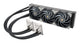 Silverstone SST-XE360PDD Computerkølesystem Processor Væskekølingssæt 12 cm Aluminium, Sort, Grå