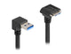 DeLOCK 80482 USB-kabel USB 3.2 Gen 1 (3.1 Gen 1) 1 m USB A Micro-USB B 5 Gbit/sek. Sort