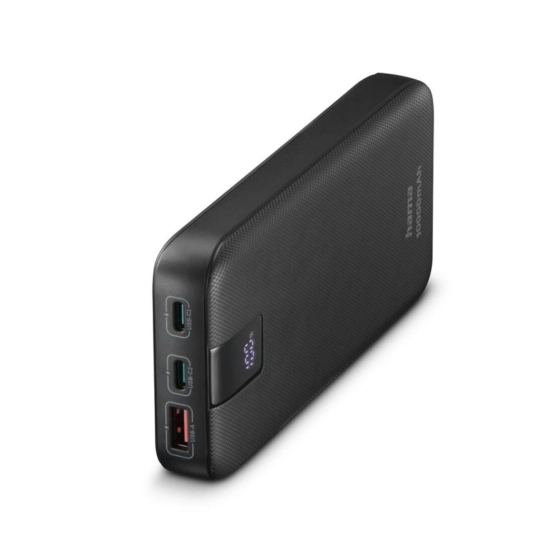 Hama 00201718 powerbank Lithium polymer (LiPo) 10000 mAh Anthracit