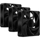 Corsair RS120 MAX Computerkabinet Ventilator 12 cm Sort 3 stk