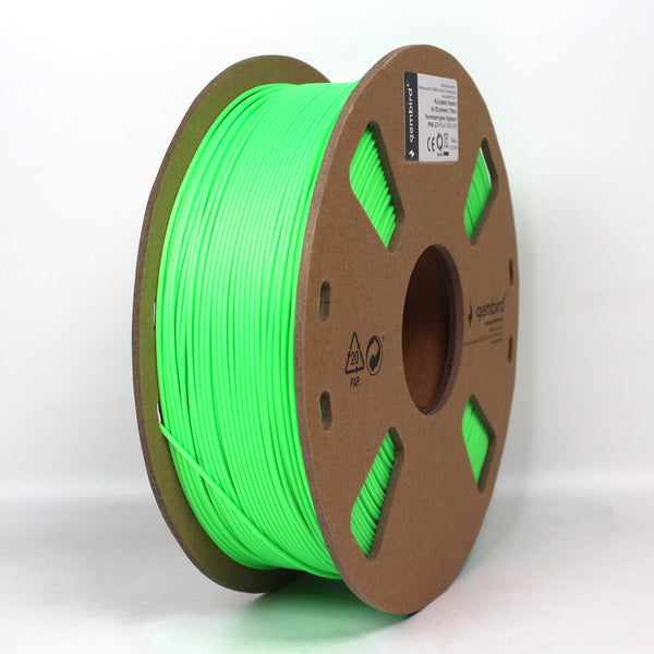 Gembird 3DP-PLA1.75-01-FG 3D print materiale Polymælkesyre (PLA) Fluorescerende grøn 1,4 kg