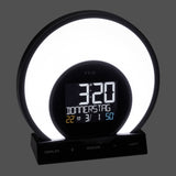 TFA-Dostmann Soluna Quartz alarmur Sort, Transparent