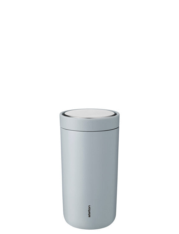 Stelton To Go Click 200 ml Blå Rustfrit stål